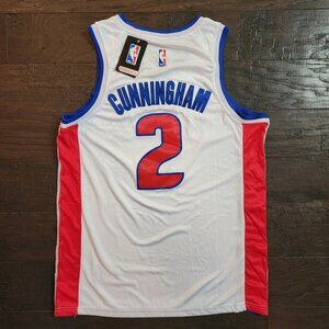 Nike Authentic Detroit Pistons Cade Cunningham Icon Edition Swingman Jersey Size